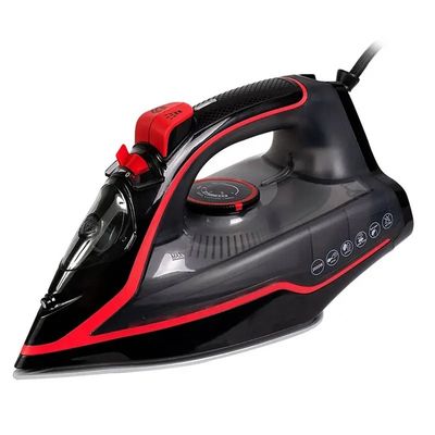 ไฟฟ้าเต็มฟังก์ชัน Steam Iron 2000-2600W ทําความสะอาดตัวเองฟังก์ชัน เสื้อผ้า Care Boost