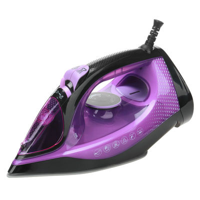 ไฟฟ้าเต็มฟังก์ชัน Steam Iron 2000-2600W ทําความสะอาดตัวเองฟังก์ชัน เสื้อผ้า Care Boost