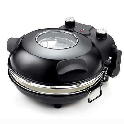 ราคาตรงจากโรงงาน 12 นิ้ว Non-Stick Calzone Maker Pizza oven ในบ้านสีแดง ใช้ Fast FunElectric Multi Pizza Maker