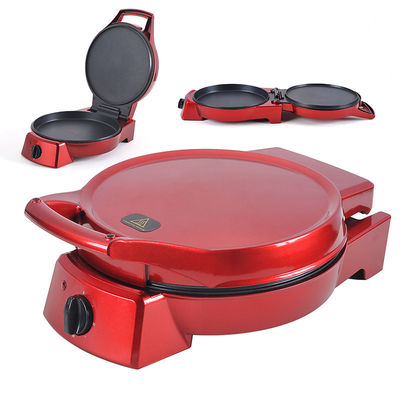 เครื่องครัวเรือนไฟฟ้า 12 นิ้ว Non-Stick Pizza Oven Calzone Maker และเครื่องทําพีซซ่า