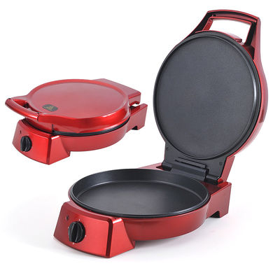 เครื่องครัวเรือนไฟฟ้า 12 นิ้ว Non-Stick Pizza Oven Calzone Maker และเครื่องทําพีซซ่า