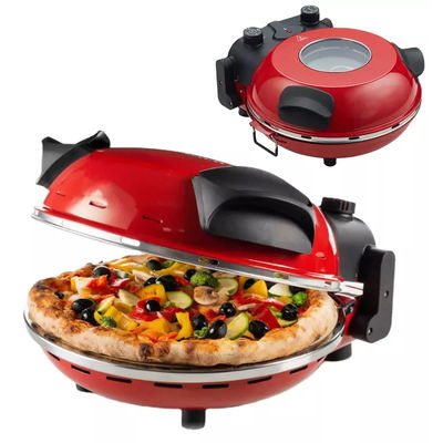 เครื่องครัวขนาดเล็ก NON-Stick เครื่องทําพิซซ่าขนาด 12 นิ้ว สําหรับเตาพิซซ่าไฟฟ้าที่บ้าน