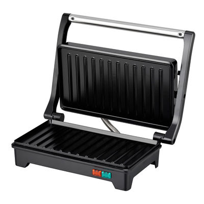 สแตนเลส อิเล็กทริก Grill แซนวิชปรีส Panini Grill ด้วยอุปกรณ์โฉม
