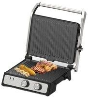 จานที่แยกออก BBQ Panini Press Grill Griddle Grill ภายในที่ไม่มีควัน LED touch screen Grill ติดต่อดิจิตอล