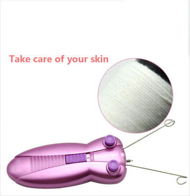 ผู้หญิงชายผึ้ง อิเล็กทรริกหน้า Epilator ใยยาง ผ่อนคลายพลังงานด้วยตัวชี้แจงแสง