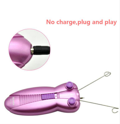 ผู้หญิงชายผึ้ง อิเล็กทรริกหน้า Epilator ใยยาง ผ่อนคลายพลังงานด้วยตัวชี้แจงแสง