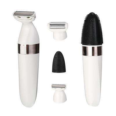 IPX4 สินค้าดูแลตัวเองหญิง พกพา เครื่องกําจัดผมหน้า