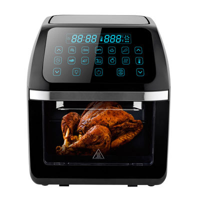 12L ไฟฟ้าดิจิตอลอากาศ Fryer Oven กับ 8 การปรุงอาหาร Presets Rotisserie Dehydrator เครื่องปรุงอาหารไร้น้ํามัน เครื่องต้มขนหลายฟังก์ชัน