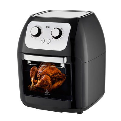 1800W 12L ดิจิตอลอากาศ Fryer Oven เครื่องปรุงอาหารไร้น้ํามัน โตสเตอร์หลายฟังก์ชันที่มี 12 สูตรทําอาหาร