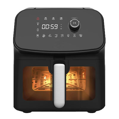 เครื่องปรุงอากาศดิจิตอล 12L พร้อม 12 โปรแกรม One Touch Rotisserie Toaster Dehydrator อุปกรณ์ครัวสมาร์ท Freidora Sin Aceite