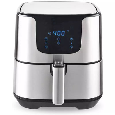 น้ํามันฟรี สแตนเลส อิเล็กทรริก kitchenid อากาศ fryer oven 5.5L 7L XL ดิจิตอล 8 Presets หน้าจอสัมผัส