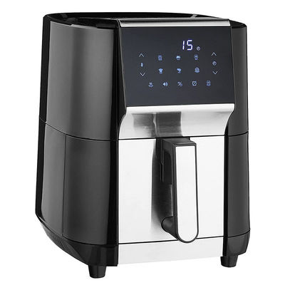 น้ํามันฟรี สแตนเลส อิเล็กทรริก kitchenid อากาศ fryer oven 5.5L 7L XL ดิจิตอล 8 Presets หน้าจอสัมผัส