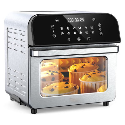 1700W อากาศ Fryer โฟน ประตูฝรั่งเศส 5.5L 6.5L 23L สุขภาพดีน้ํามันฟรีเหล็กดัด