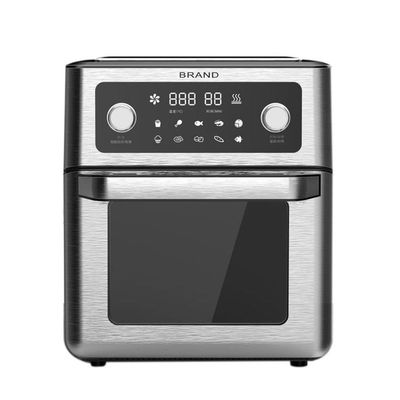 24L 12L อากาศ Fryer เตาอบ ภัตตาคารเครื่องครัว เครื่องทําอาหาร สแตนเลสไฟฟ้า Retro ขนาดใหญ่