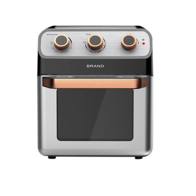 24L 12L อากาศ Fryer เตาอบ ภัตตาคารเครื่องครัว เครื่องทําอาหาร สแตนเลสไฟฟ้า Retro ขนาดใหญ่