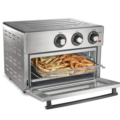 24L 12L อากาศ Fryer เตาอบ ภัตตาคารเครื่องครัว เครื่องทําอาหาร สแตนเลสไฟฟ้า Retro ขนาดใหญ่