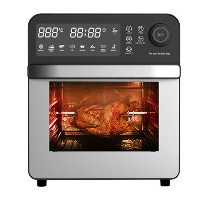 7L 12L 24L สแตนเลส ดิจิตอลอากาศ Fryer การทํางาน Steam อากาศ Toaster เตาอบ ไม่มีน้ํามัน
