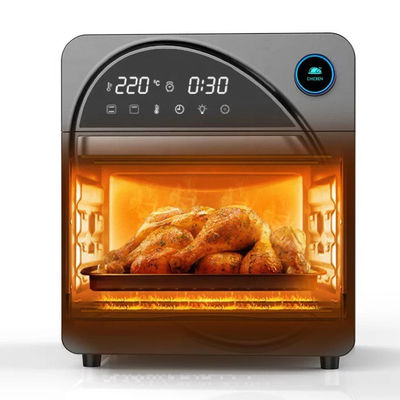 7L 12L 24L สแตนเลส ดิจิตอลอากาศ Fryer การทํางาน Steam อากาศ Toaster เตาอบ ไม่มีน้ํามัน