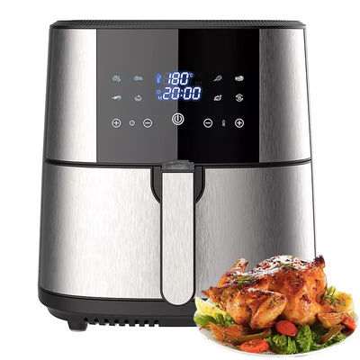 อัตโนมัติ XL อากาศ Fryers 8L 7L 6.5L 5L พลังงานขนาดใหญ่ สุขภาพน้ํามันฟรีการปรุงอาหาร อากาศลึกอากาศไฟฟ้า