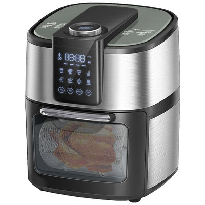 1800W ขาวอากาศ Fryer โฟน 12 ลิตร ดิจิตอลอากาศ Fryer น้ํามันฟรี Wtih Wifi Tuya