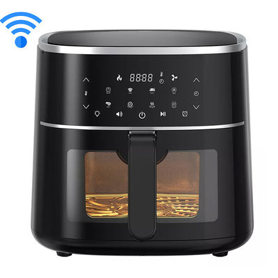 อิเล็กทริก Wifi Tuya 3.5L 4L 5.5L 6.5L 8L 9L สมาธิกระจกน้ํามันฟรี Deep Fryer