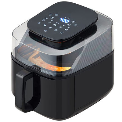 อิเล็กทริก Wifi Tuya 3.5L 4L 5.5L 6.5L 8L 9L สมาธิกระจกน้ํามันฟรี Deep Fryer
