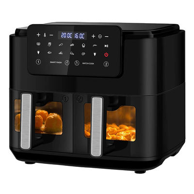 4.5L เครื่องปรุงอากาศแบบสองตัว พร้อม 2 กระเป๋า ดูผ่านหน้าต่างกระจก