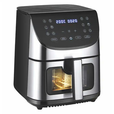 Smart Touch Screen สวย 6qt ดิจิตอล แอร์ฟรย์ 8 ใน 1 Custom Oil Free ไฟฟ้า Deep Hot