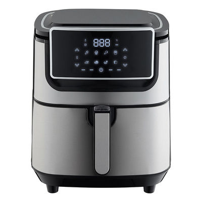 6L 7L อากาศ Fryer ดิจิตอล 220v ไฟฟ้าสมาร์ท ขนาดใหญ่ ขนาดใหญ่ ความจุเตาเหล็กไร้ขัด