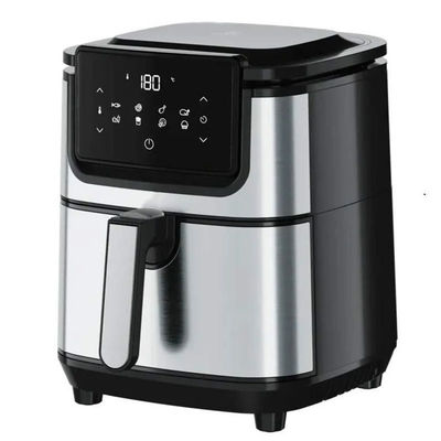 5.5L 6.5L 7L เครื่องปรุงอาหารอากาศ เครื่องครัวขนาดเล็ก เครื่องอบไร้น้ํามัน สแตนเลส ดิจิตอลฉลาด