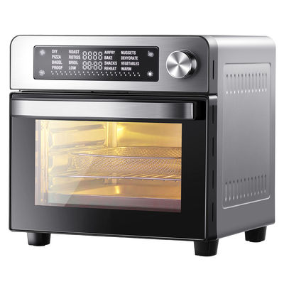 Anbolife 15L Oven Multi-Function Electric Smart Cooker การควบคุมดิจิทัลขึ้น + ด้านล่างการทําความร้อน