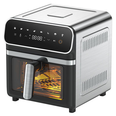 Anbolife 15L Oven Multi-Function Electric Smart Cooker การควบคุมดิจิทัลขึ้น + ด้านล่างการทําความร้อน
