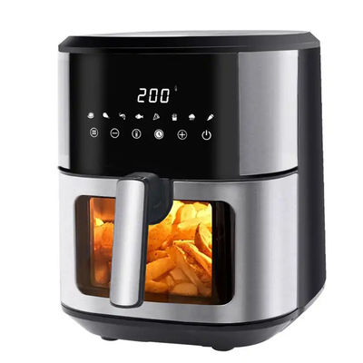 OEM 6L 8L สแตนเลส ดิจิตอลอากาศ Fryer 1800W