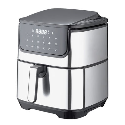 OEM 6L 8L สแตนเลส ดิจิตอลอากาศ Fryer 1800W