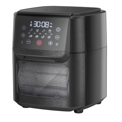 เครื่องปรุงอากาศดิจิตอล 1800W เครื่องปรุงอากาศร้อน สมาธิ ทัชสกรีน 12L เครื่องปรุงอากาศไร้น้ํามัน