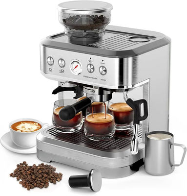 20 บาร์ อิตาลี เอสเพรสโซ่ เครื่องกาแฟสมาร์ท อัตโนมัติกับนม