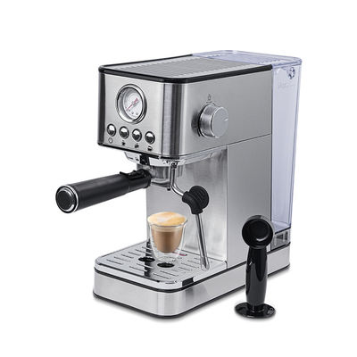 เครื่องทํากาแฟมืออาชีพแบบสมาร์ท อัตโนมัติเต็ม เครื่องทําเอสเปรสโซ่ พร้อมไม้กรงสําอางาน