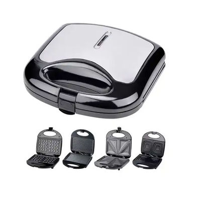 พกพา 6 8 ใน 1 ไม่ติด แซนวิช Bubble Waffle Maker บ้าน