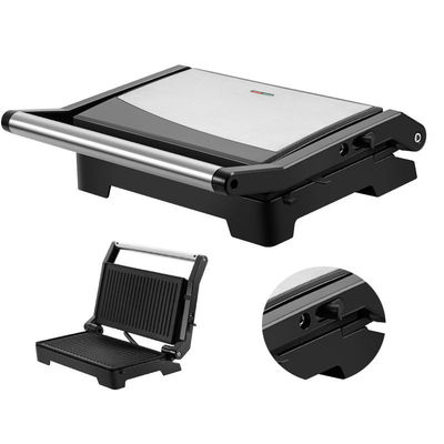 Knob Contact Electric Press Grill 2 ชิ้น มินิ ออโต้ พานินี่ กับพื้นผิว Ultra Nonstick