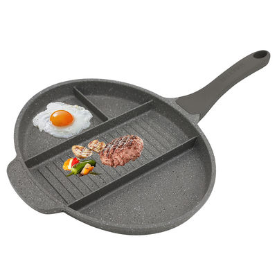5 4 3 ใน 1 แบ่งกระทะบาร์บีคิว Grill ไฟฟ้า 2000W