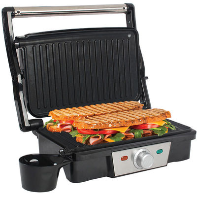 5 4 3 ใน 1 แบ่งกระทะบาร์บีคิว Grill ไฟฟ้า 2000W