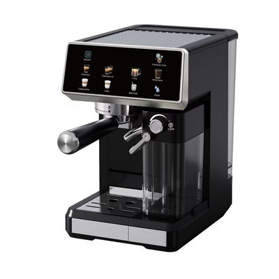เครื่องทํากาแฟเอสเพรสโซ่แบบครึ่งอัตโนมัติ พร้อมหมอกนมมือสําหรับแคปปูจินโญ่
