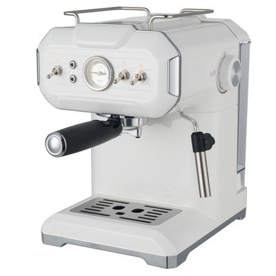 เครื่องทํากาแฟและแอสเปรสโซ่แบบครึ่งอัตโนมัติ สําหรับใช้ในบ้านและสํานักงาน