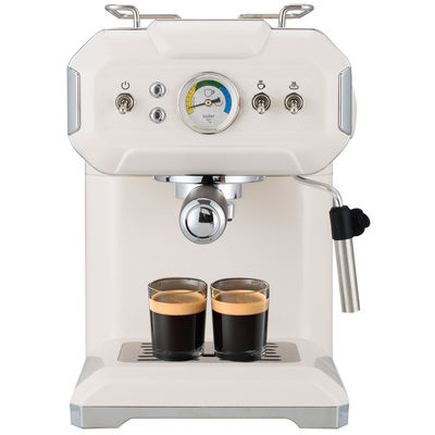 เครื่องทํากาแฟและแอสเปรสโซ่แบบครึ่งอัตโนมัติ สําหรับใช้ในบ้านและสํานักงาน