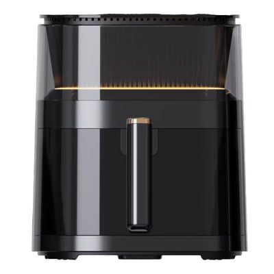 5L สแตนเลส ดิจิตอลสัมผัสอากาศ Fryer เตาอบขนาดเล็กสมาร์ทสแควร์ สุขภาพดี อากาศไฟฟ้า Fryer สําหรับครัวเรือน