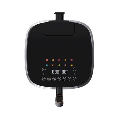5L สแตนเลส ดิจิตอลสัมผัสอากาศ Fryer เตาอบขนาดเล็กสมาร์ทสแควร์ สุขภาพดี อากาศไฟฟ้า Fryer สําหรับครัวเรือน