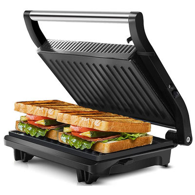 2000W ดิจิตอล Display Electric Cooktop Cool Touch Safe Handle With Drip Tray สําหรับเก็บน้ํามัน เครื่องแกรลไฟฟ้า &amp; เครื่องแกรล