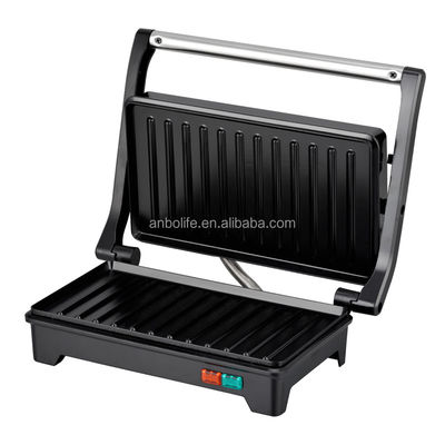2000W ดิจิตอล Display Electric Cooktop Cool Touch Safe Handle With Drip Tray สําหรับเก็บน้ํามัน เครื่องแกรลไฟฟ้า &amp; เครื่องแกรล