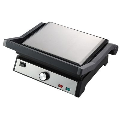 2000W ไฟฟ้าดิจิตอล Big Contact BBQ Grill ไม่มีควัน เครื่องทําอาหารที่บ้าน สามารถแยกออกได้ 4/6 ชิ้น Panini Maker