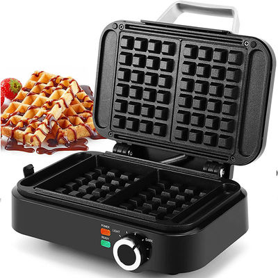 2 ชิ้นลึก Xxl Grill เครื่องทําแซนวิช ปรับอุณหภูมิ ปรับออก แหล่งพลังงานไฟฟ้า Ptfe การใช้ในครัวเรือน